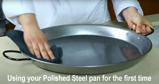 Professional Paella Pan with lid 36cm – Orange - Classics With