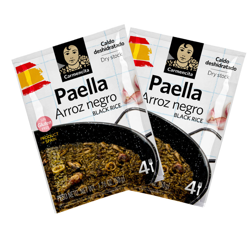 Carmencita Arroz Negro Dry Stock Mix  (Twin Pack)