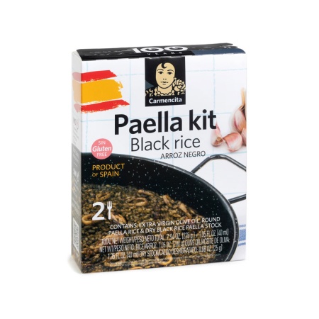 Arroz Negro (Black Rice) Paella Kit - 2 Servings